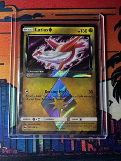Pokemon Latias Holo Foil Rare Card 107/168 Celestial Storm Prism Star 2018 - Image 2