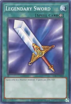 Yugioh! Legendary Sword - LOB-EN040 - Common - Unlimited 25th Anniversary Editio - Image 1