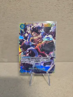 Monkey.D.Luffy OP11-118 SEC - One Piece TCG - English Card Near Mint Secret Rare - Image 1