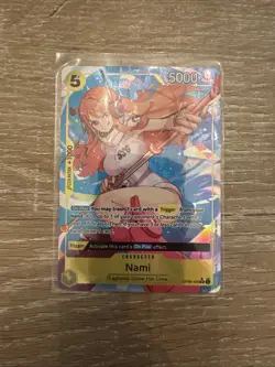 Nami OP08-106 SR Alt Art English One Piece Two Legends English - Image 1