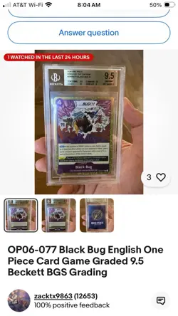 One Piece Cards Game Graded Lot - Image 3