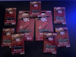 One Piece TCG OP13 Booster Packs | 2 Sleeved Packs | 7 Sealed Packs | English - Image 1
