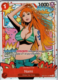 Nami (TR) ST01-007 English Wings of the Captain - One Piece Card - NM - Image 1