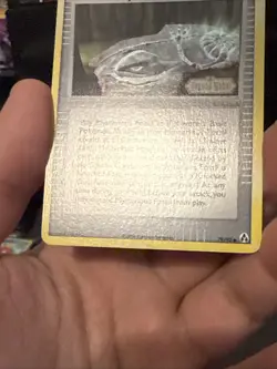 Pokemon Card Mysterious Fossil HP 50 79/92 EX Legend Maker STAMPED Light Play - Image 5