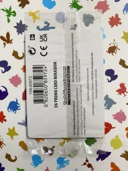 Miraidon 121/162 Sealed Temporal Forces Stamped Best Buy Promo Card - Image 2