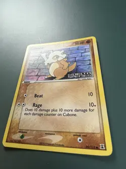 Cubone 60/113 Ex Delta Species Reverse Holo Stamped Pokemon Card NM - Image 2
