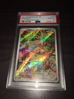 Pokemon Card PSA 10 Bramblin 198/193 SV Paldea Evolved - Image 1