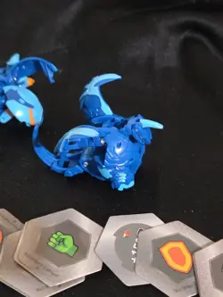 Bakugan Lot 4 With Magnetic Cubes And Cards - Image 3