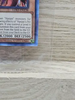 Sealed Harpie's Pet Dragon Fearsome Fire Blast Secret Rare Yugioh Card TCG (6) - Image 4