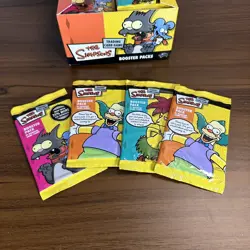 The Simpsons Trading Card Game 2003 Booster Pack x1 Sealed Pack - Box Fresh WOTC - Image 2