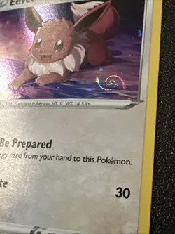 Eevee SWSH127 SWSH: Sword & Shield Promo Cards Holo * Galaxy Swirl * NM/M - Image 3