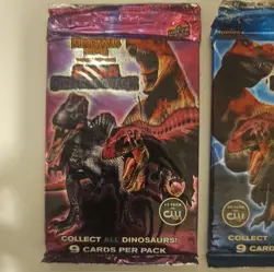 2x ALPHA DINOSAURS ATTACK Dinosuar King TCG BOOSTER PACKS -18 cards - USA Seller - Image 3