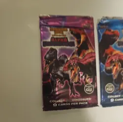 2x ALPHA DINOSAURS ATTACK Dinosuar King TCG BOOSTER PACKS -18 cards - USA Seller - Image 4