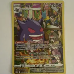 Pokemon Gengar Ultra Rare Full Art Holo Card Swsh11 Lost Origin TG06/TG30 - Image 1
