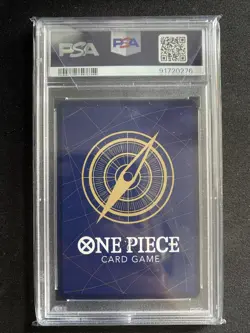 PSA 10 Enel OP05-100 Alternate Art V.2 One Piece Card Gem Mint - Image 2
