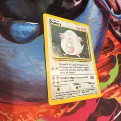 Chansey 3/102 Holo 1999 WOTC Pokemon TCG Base Set Unlimited Rare Card LP - Image 3