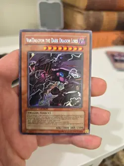 YuGiOh Trading Card Van Dalgyon Dark Dragon Lord YR01-EN001 Yu-Gi-Oh LP - Image 1