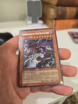 YuGiOh Trading Card Van Dalgyon Dark Dragon Lord YR01-EN001 Yu-Gi-Oh LP - Image 2