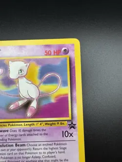 Pokemon Card - Mew #8 WoTC Black Star Promo - Image 3
