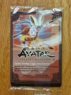 NEW Avatar Last Airbender Sokka's Mettle Promo Upper Deck QuickStrike Foil Card - Image 2