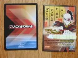 Avatar Last Airbender Sokka's Mettle Upper Deck QuickStrike Foil Trading Card - Image 2
