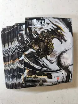 Final Fantasy Opus 8 OPUS VIII Card Sleeves 50 Count - Image 1