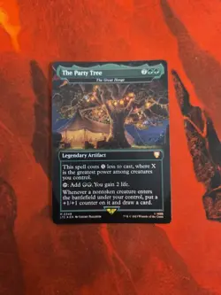Box Topper MTG Lord Of The Rings NM FOIL The Party Tree. - The Great Henge - Image 1