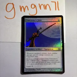 MTG Foil Umezawa’s Jitte Betrayers Of Kamigawa - Image 1