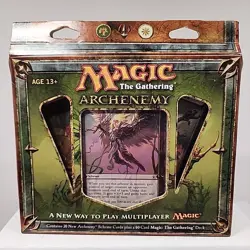 Magic the Gathering 2010 Archenemy Trample Civilization Underfoot Factory Sealed - Image 1