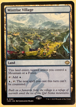 Mistrise Village #261 - Tarkir: Dragonstorm - normal - rare - Image 1