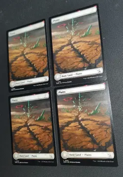 MTG 4 x * FULL ART *March of the Machines PLAINS #283 NM - Image 1