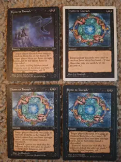 MTG Magic the Gathering Hymn to Tourach (Playset) Fallen Empires/Anthologies MP - Image 1