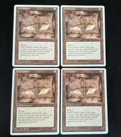 4 x Ornithopter - 4th Edition - MTG Magic the Gathering - Artifact - Image 1