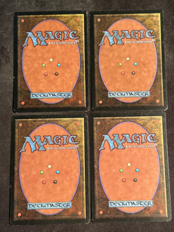 4x Unholy Strength Revised Edition Magic the Gathering MTG Playset - Image 2