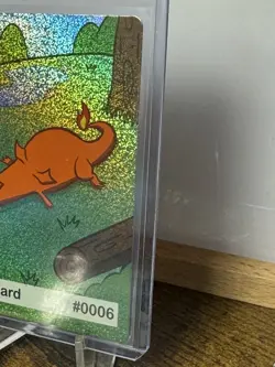 Near Mint Pookiemoot Charliezard Charizard Holo Rare #0006 Derp Pokemon Fan Art - Image 4