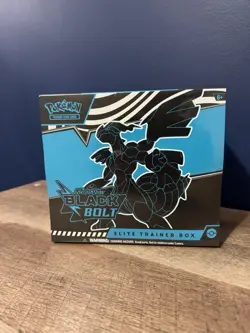 Pokemon TCG Scarlet & Violet Black Bolt Elite Trainer Box - Sealed ETB - Image 1