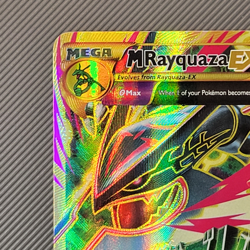 Pokemon TCG M Rayquaza EX 98/98 Shiny Full Art Ancient Origins XY MP - Image 3