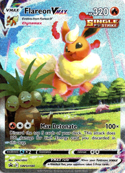 Flareon VMAX SWSH180 Pokemon Sword & Shield Promo NM - Image 1