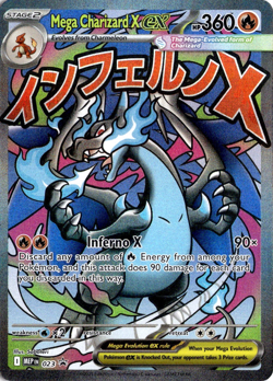 Mega Charizard X ex 023 Pokemon Mega Evolution Promos NM - Image 1