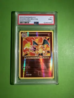 2016 Pokemon Charizard Holo Rare 11/108 - XY Evolutions *PSA 9* *Low Pop* - Image 1