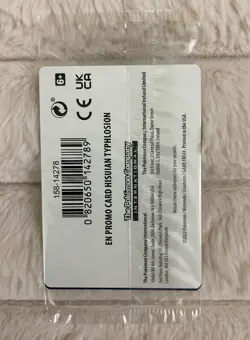 Pokemon Hisuian Typhlosion Gamestop Sealed Promo Stamped Astral Radiance 052/189 - Image 2
