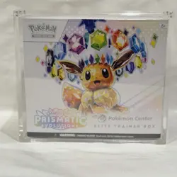 Prismatic Evolutions Pokemon Center ETB SEALED (protector NOT Included) - Image 1
