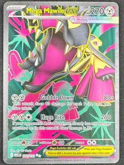 Pokemon TCG Mega Mawile ex 162/132 Mega Evolution Full Art Ultra Rare MINT/NM - Image 1