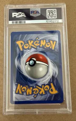 Pokemon 2001 Black Star Pikachu #26 PSA 8 - Image 2