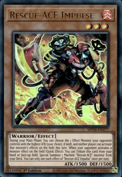 Rescue-ACE Impulse - Ultra Rare 1st Edition MP24-EN277 - NM - YuGiOh - Image 1