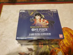 One Piece Card Game Romance Dawn Booster Box OP-01 (White Bottom) *NEW/DAMAGED - Image 1