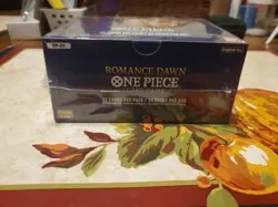 One Piece Card Game Romance Dawn Booster Box OP-01 (White Bottom) *NEW/DAMAGED - Image 2