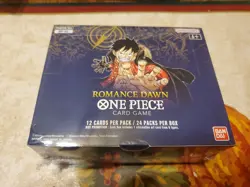One Piece Card Game Romance Dawn Booster Box OP-01 (White Bottom) *NEW/DAMAGED - Image 1