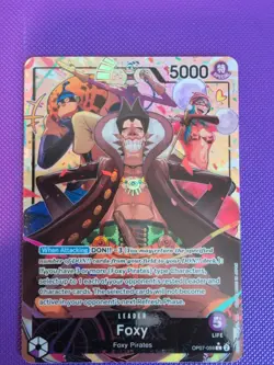 One Piece - Foxy (059) (Parallel) OP07-059 500 Years in the Future Foil - Image 1
