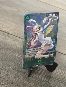 One Piece TCG English OP13-023 Uta Alt Art Parallel - Image 2